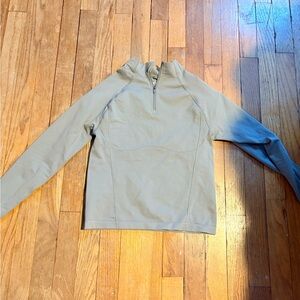 Primark Girls Gray Half Zip Up Jacket